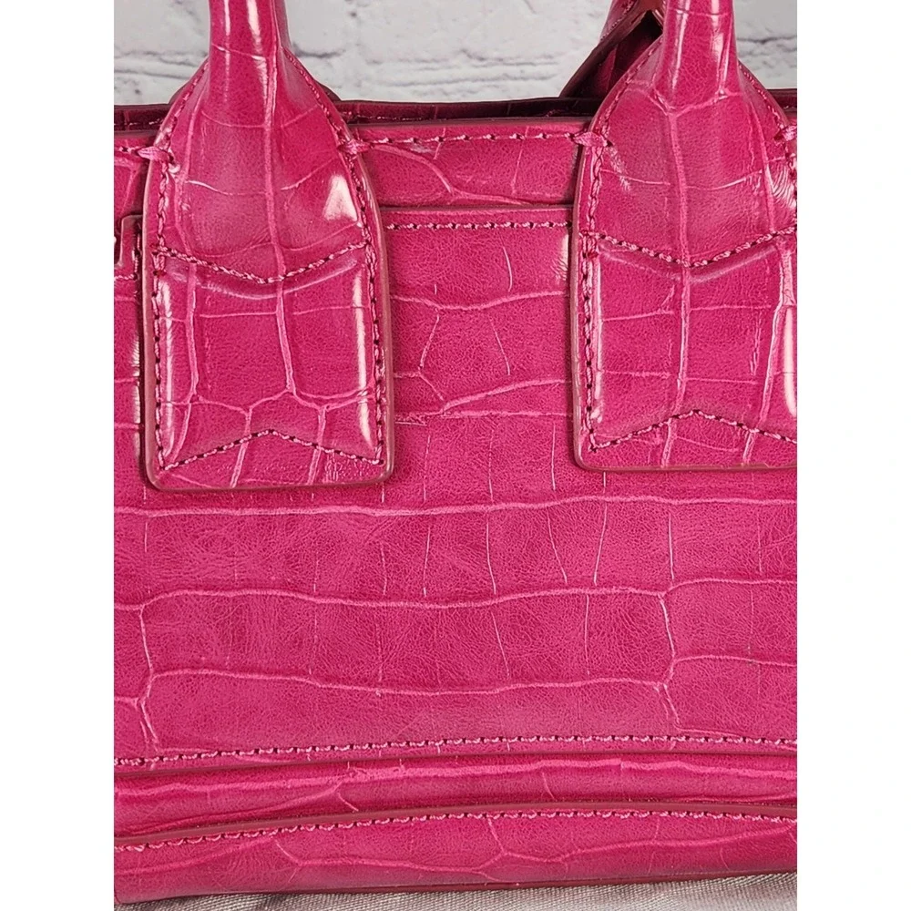 Zara pink crocodile